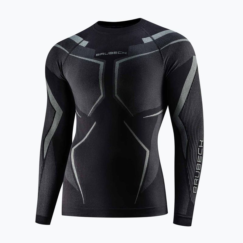 Vyriškas termoaktyvus džemperis Brubeck Dry black/graphite 3