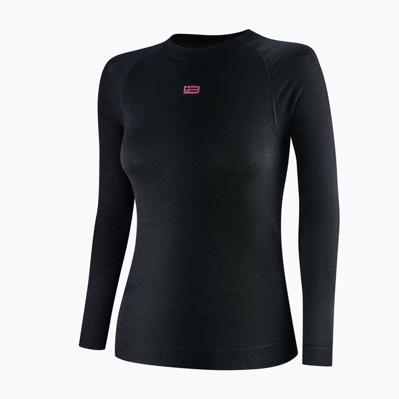 Moteriškas termo džemperis Brubeck Active Merino black 3