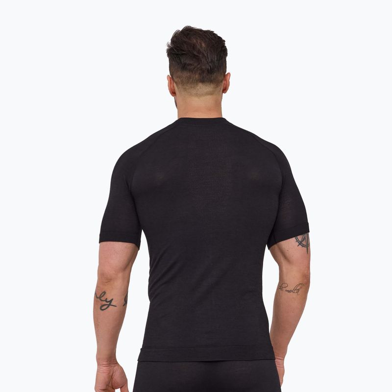 Vyriški termo marškinėliai Brubeck Active Merino black 2