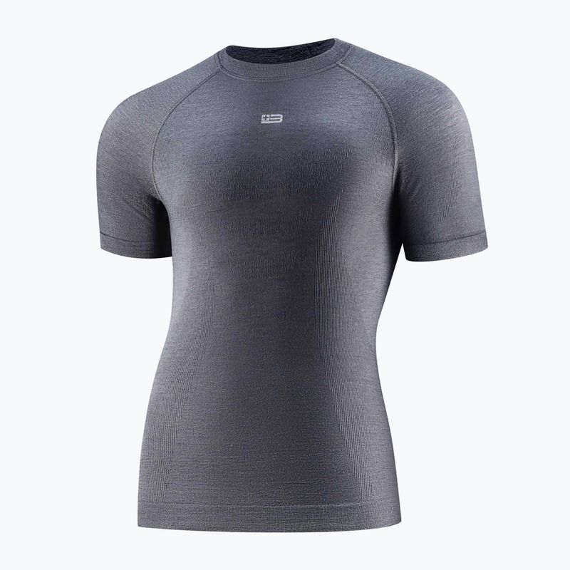 Vyriški termo marškinėliai Brubeck Active Merino graphite 3