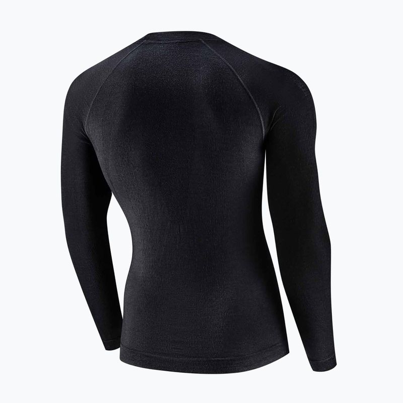 Vyriškas termoaktyvus džemperis Brubeck Active Merino black 4