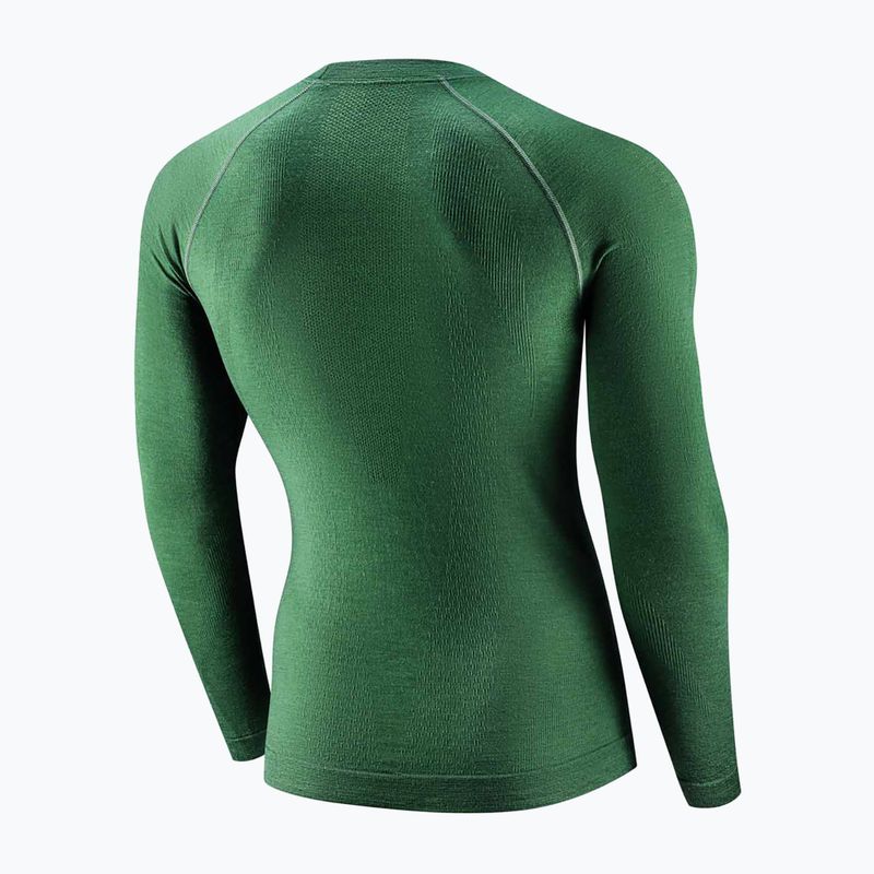 Vyriškas termoaktyvus džemperis Brubeck Active Merino green 4