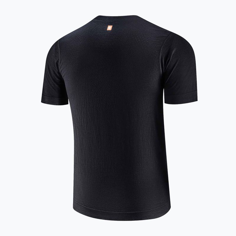 Vyriški termoaktyvūs marškinėliai Brubeck Outdoor Wool Pro black 4