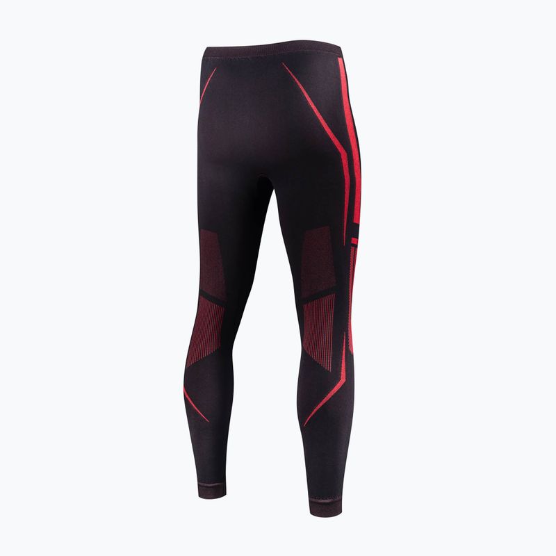 Vyriškos termo kelnės Brubeck Dry black/red 4
