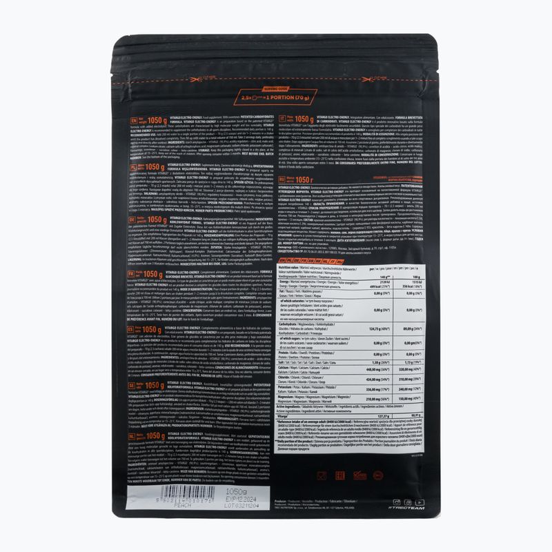 Vitargo Trec angliavandenių 1050g persikų TRE/945 2