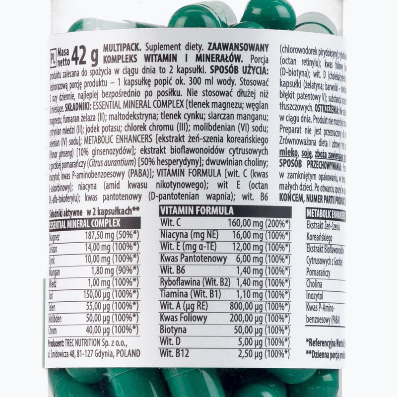 Daugkartinė pakuotė Trec vitaminų kompleksas TRE/222 2