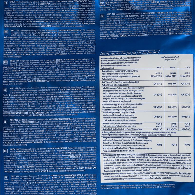 Išrūgų baltymai Trec 100 Chocolate 700 g 2