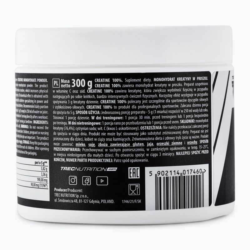 100% Trec kreatinas 300g TRE/277 3