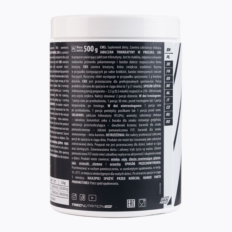 CM3 milteliai Trec kreatinas 500g greipfrutų TRE/337#GREJP 2