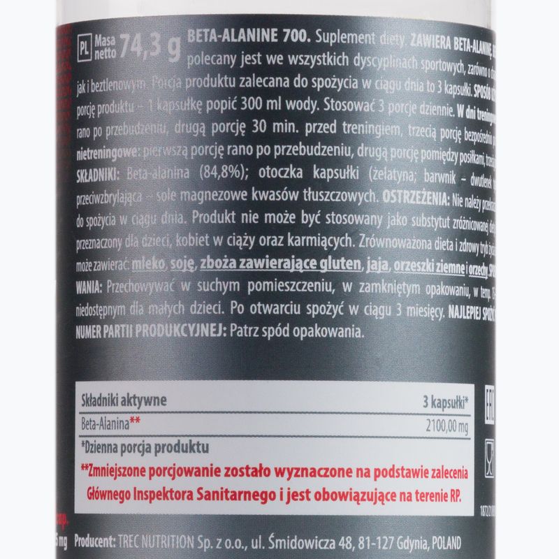 Trec Beta alaninas prieš treniruotę 90 kapsulių TRE/836 2