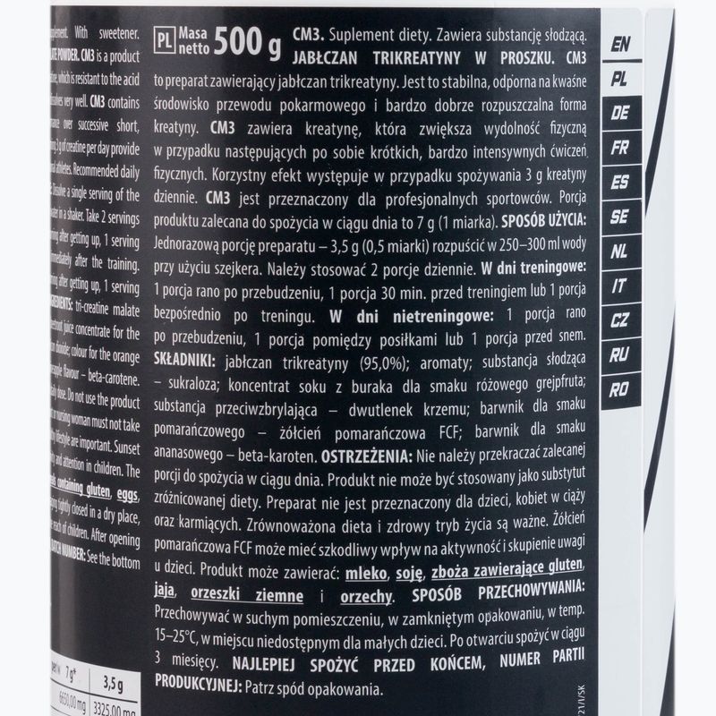 CM3 milteliai Trec kreatinas 500g oranžinis TRE/337#POMAR 2