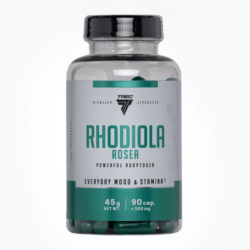 Gyvybingumas Rhodiola Rosea Trec Rhodiola rosea 90 kapsulių TRE/884