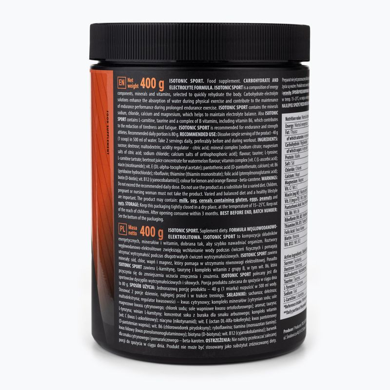 Trec Endu Isotonic Sport izotoninio gėrimo milteliai 400g citrina TRE/914 2