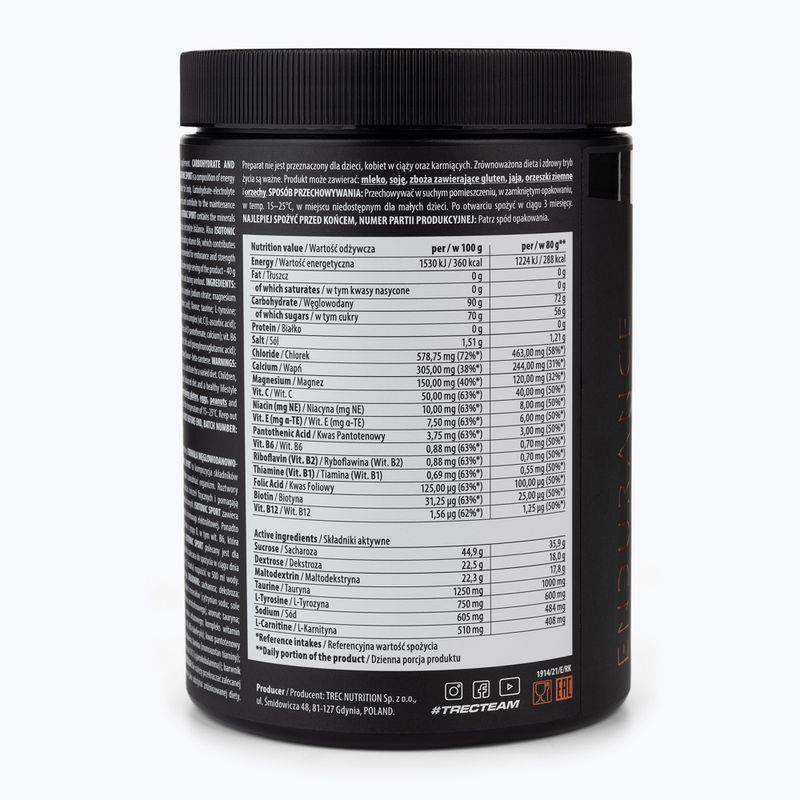 Trec Endu Isotonic Sport izotoninio gėrimo milteliai 400g citrina TRE/914 3