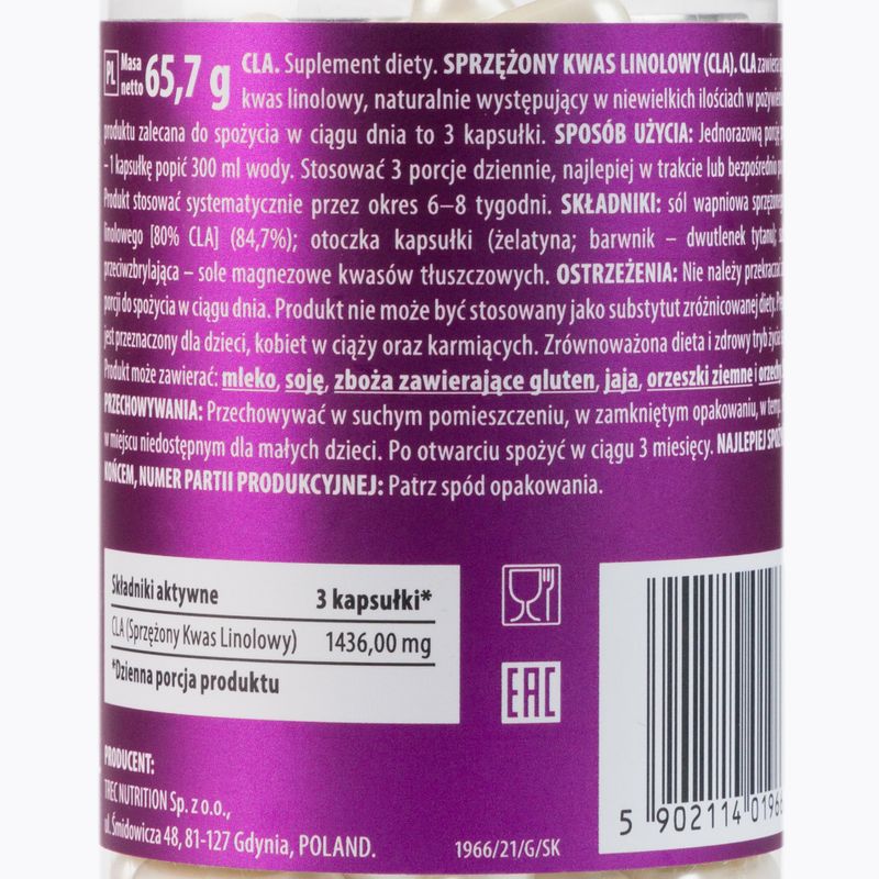 CLA Trec riebalų degintojas 90 kapsulių TRE/923 2