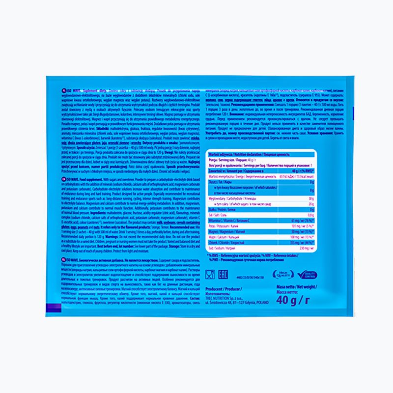 Izotoninio gėrimo milteliai 6PAK Iso Wave 40 g Citrina 2