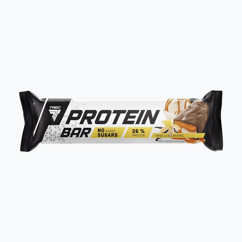 Baltymų batonėlis Trec Protein Bar 49 g vanilla/ caramel