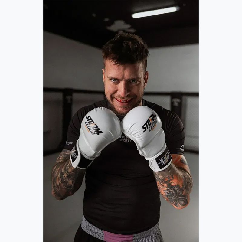 Grapplingo pirštinės StormCloud Hurricane white/black 5