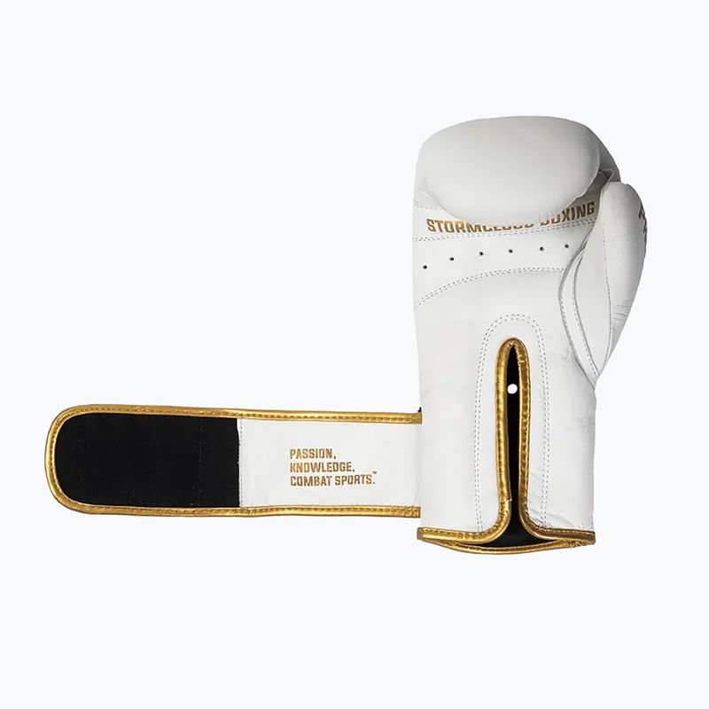 Bokso pirštinės StormCloud Boxing Pro white/gold 3