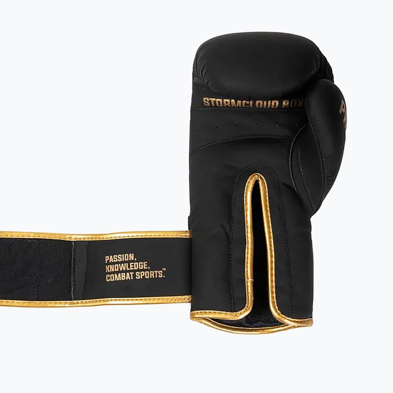 Bokso pirštinės StormCloud Boxing Pro black/gold 6