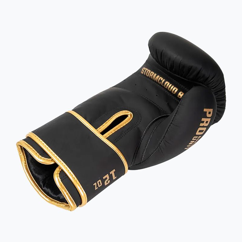 Bokso pirštinės StormCloud Boxing Pro black/gold 7