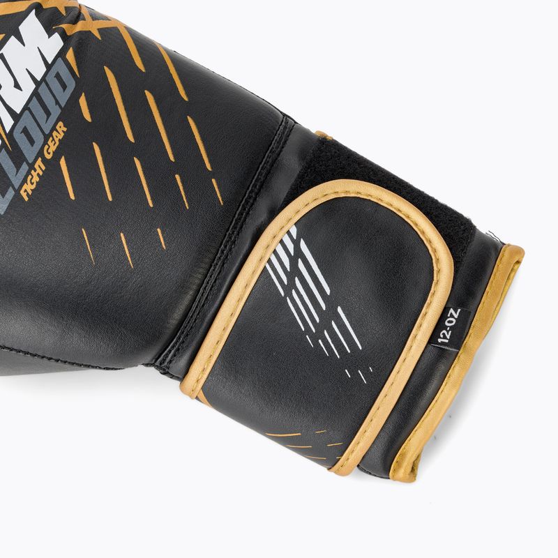 Bokso pirštinės StormCloud Lynx black/gold 6