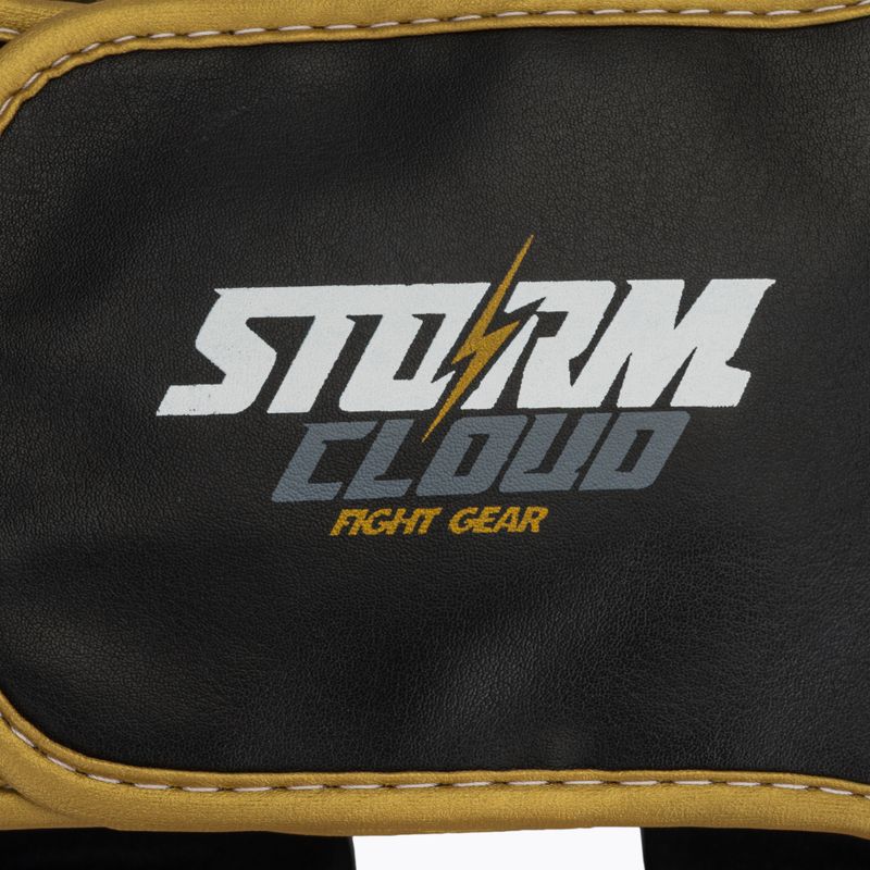 Bokso šalmas StormCloud Lynx black/gold 5