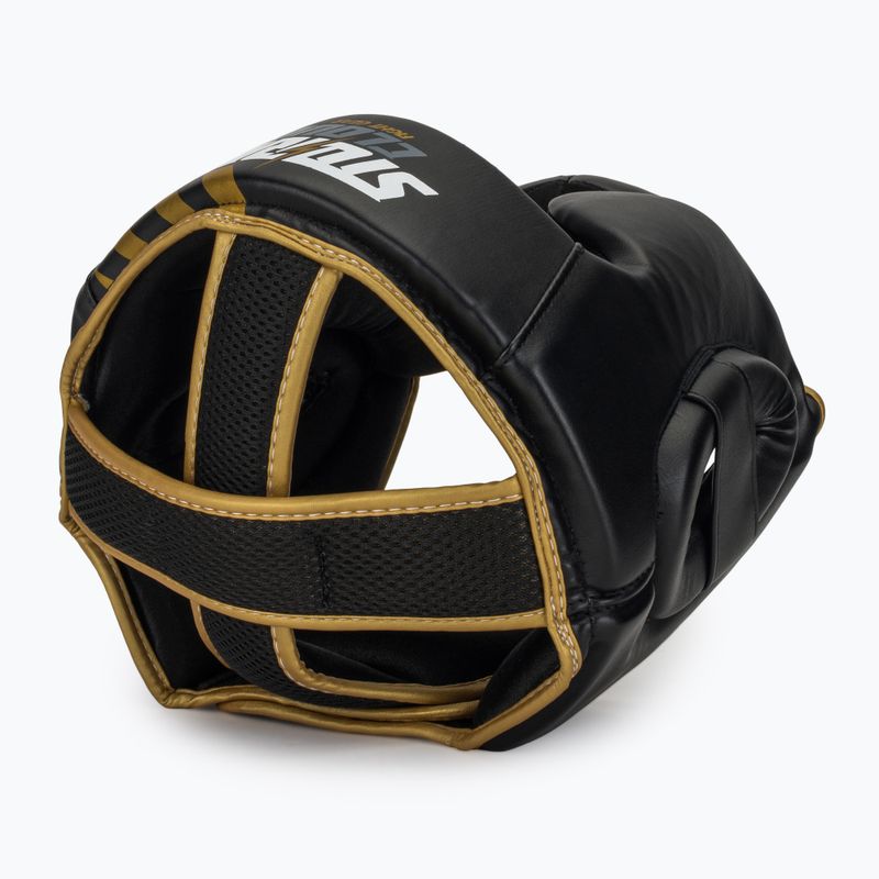 Bokso šalmas StormCloud Lynx black/gold 6