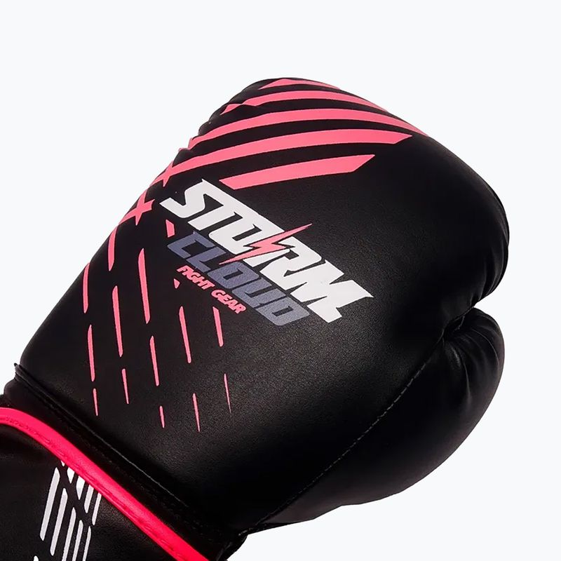 Bokso pirštinės StormCloud Lynx black/pink 3