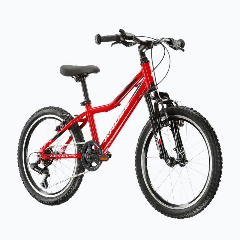 Vaikiškas dviratis KROSS Level Mini 2.0 red/black/gloss 2