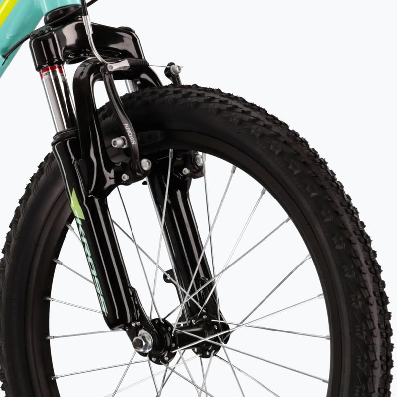 Vaikiškas dviratis KROSS Lea Mini 2.0 celadon/lime/gloss 5