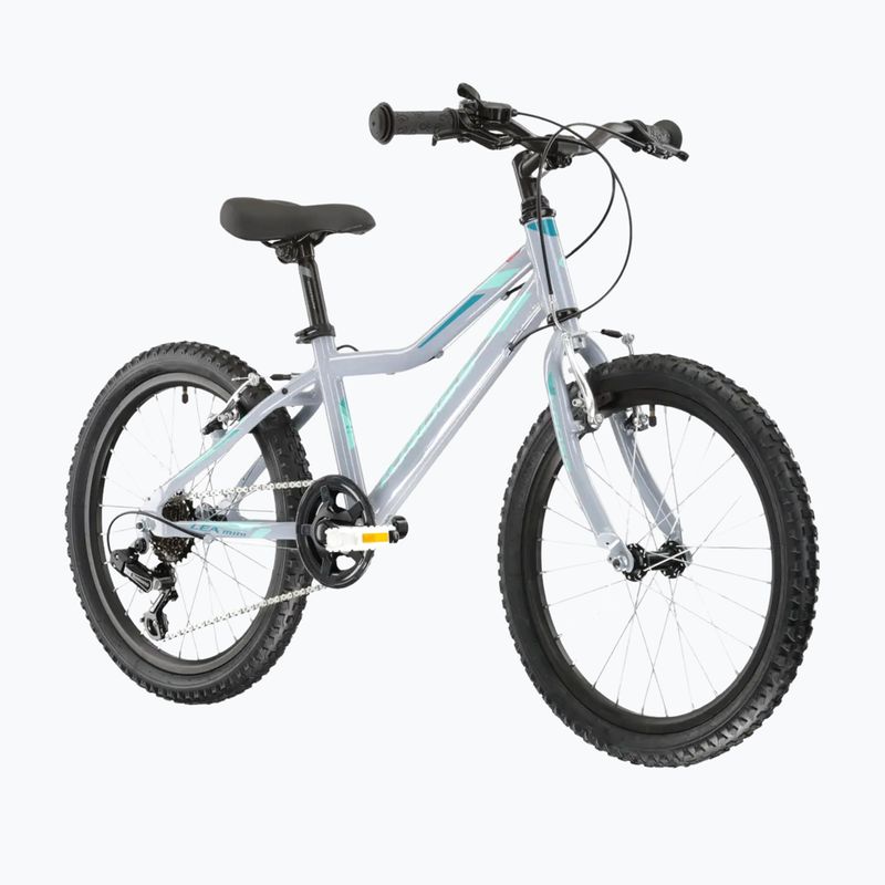 Vaikiškas dviratis KROSS Lea Mini 1.0 grey/mint/gloss 2