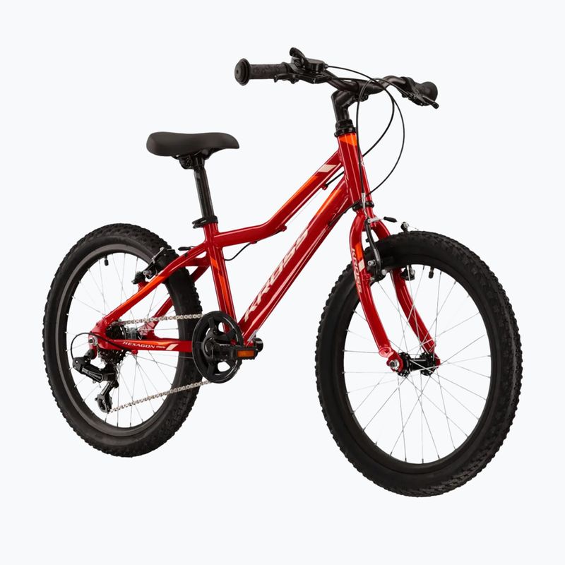Vaikiškas dviratis KROSS Hexagon Mini 1.0 red/white/gloss 2