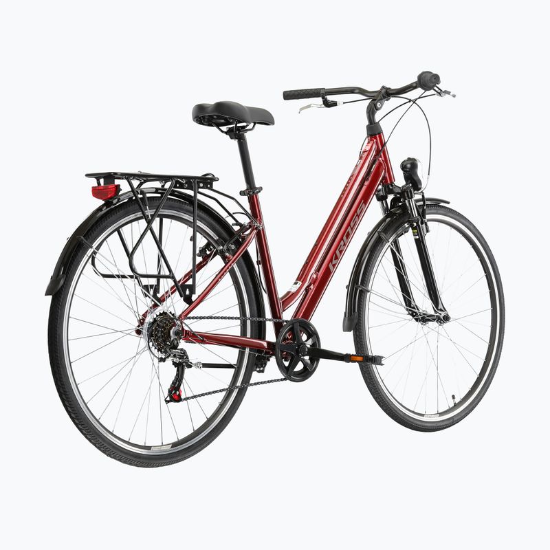 Miesto dviratis KROSS Sentio 1.0 ruby/grey/gloss 3