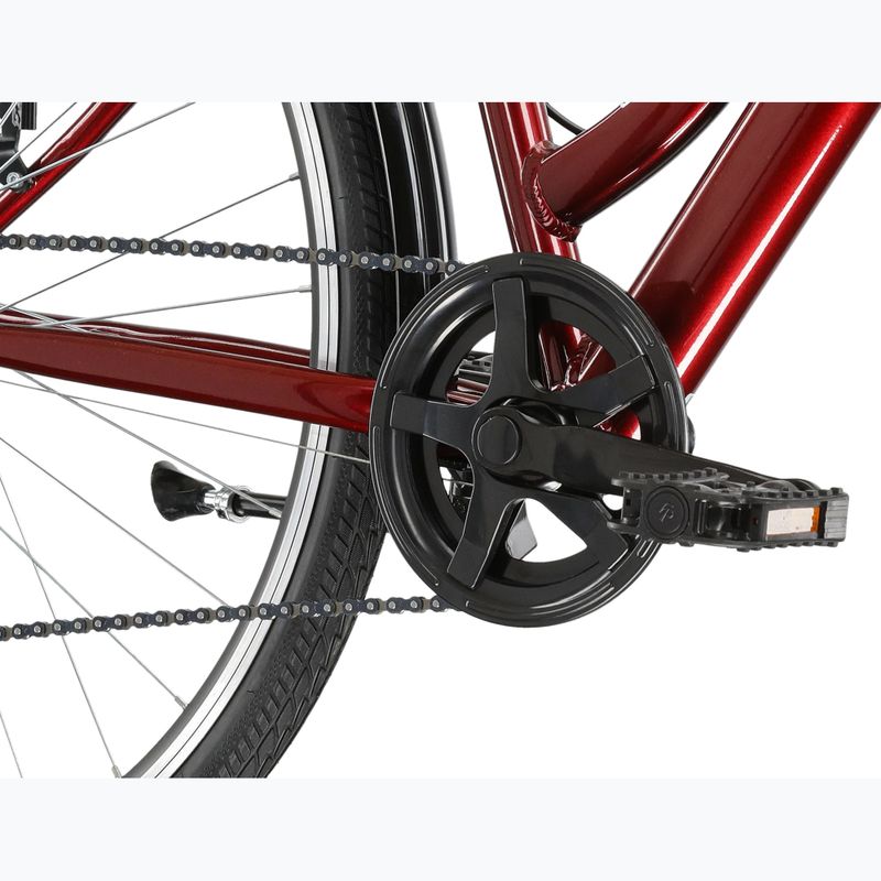 Miesto dviratis KROSS Sentio 1.0 ruby/grey/gloss 8