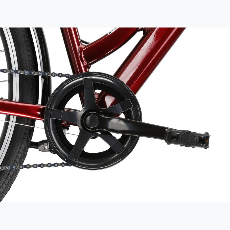 Miesto dviratis KROSS Sentio 1.0 ruby/grey/gloss 9