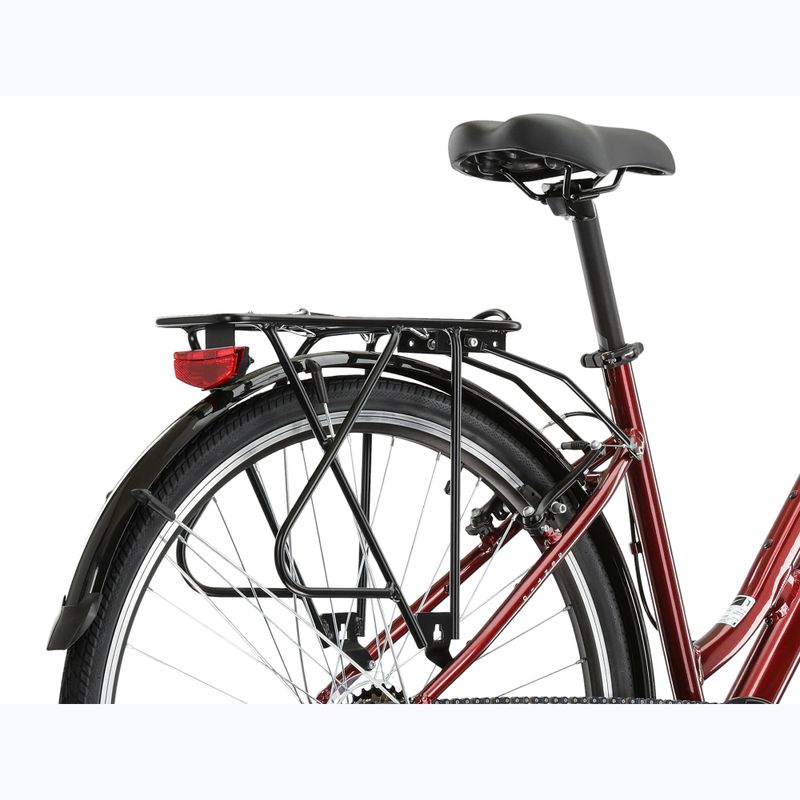 Miesto dviratis KROSS Sentio 1.0 ruby/grey/gloss 10