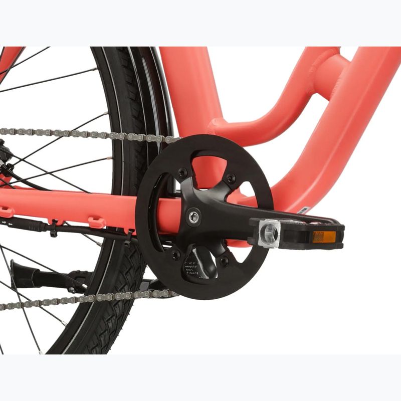 Elektrinis dviratis KROSS Sentio Hybrid 2.0 el. 504 Wh coral/yellow/matte 10