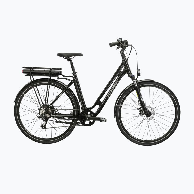 Elektrinis dviratis KROSS Sentio Hybrid 1.0 el. 504 Wh black/silver/gloss
