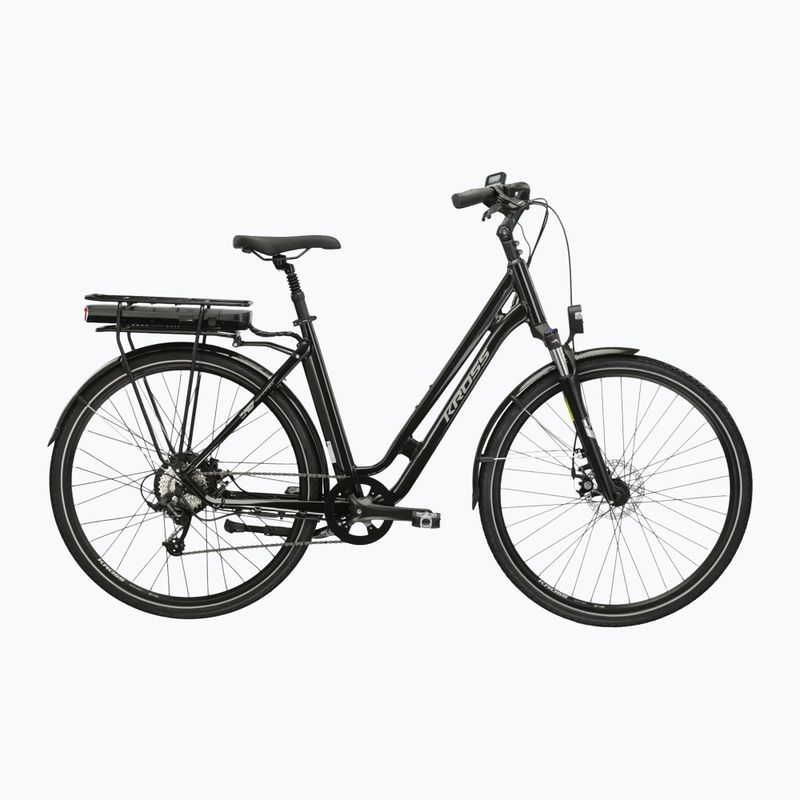 Elektrinis dviratis KROSS Sentio Hybrid 1.0 el. 504 Wh black/silver/gloss 2
