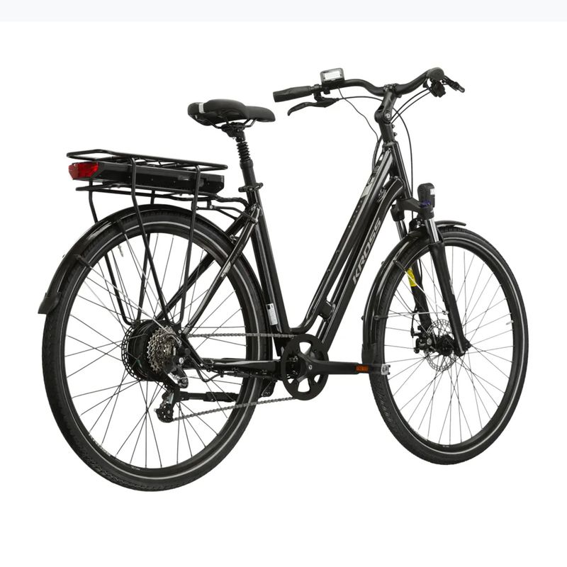 Elektrinis dviratis KROSS Sentio Hybrid 1.0 el. 504 Wh black/silver/gloss 4