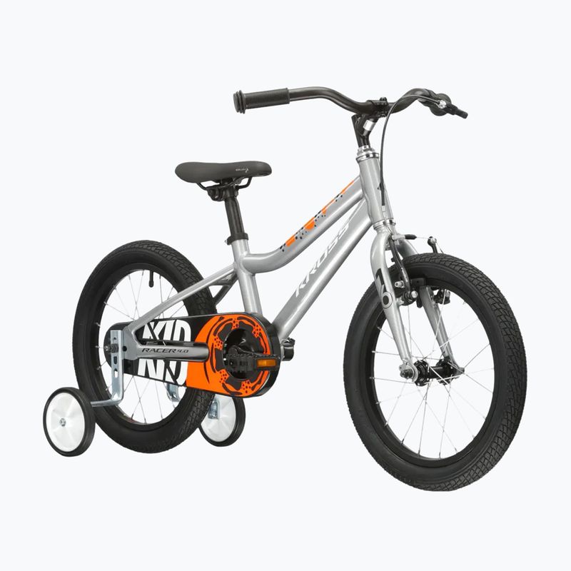 Vaikiškas dviratis KROSS Racer 4.0 silver/white/gloss 2