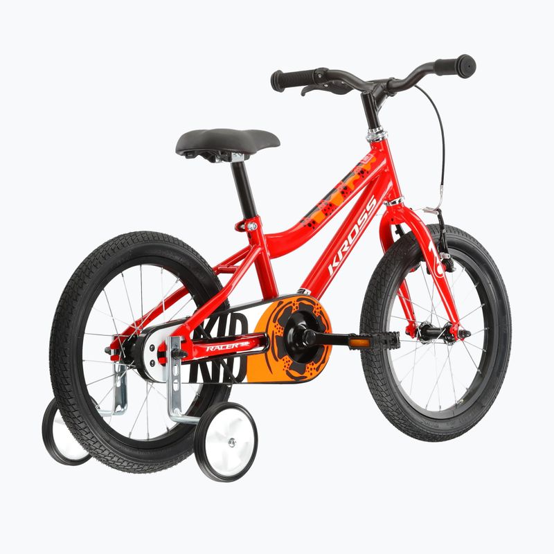 Vaikiškas dviratis KROSS Racer 3.0 red/orange/gloss 3