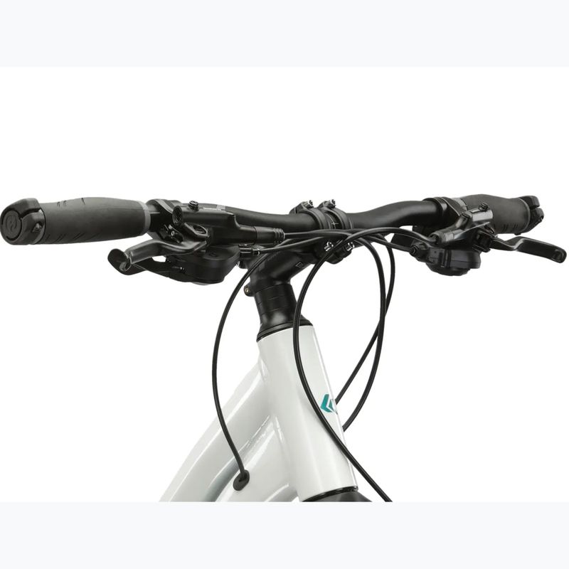 Moteriškas krosinis dviratis KROSS Evado 7.0 In white/turquoise/gloss 4