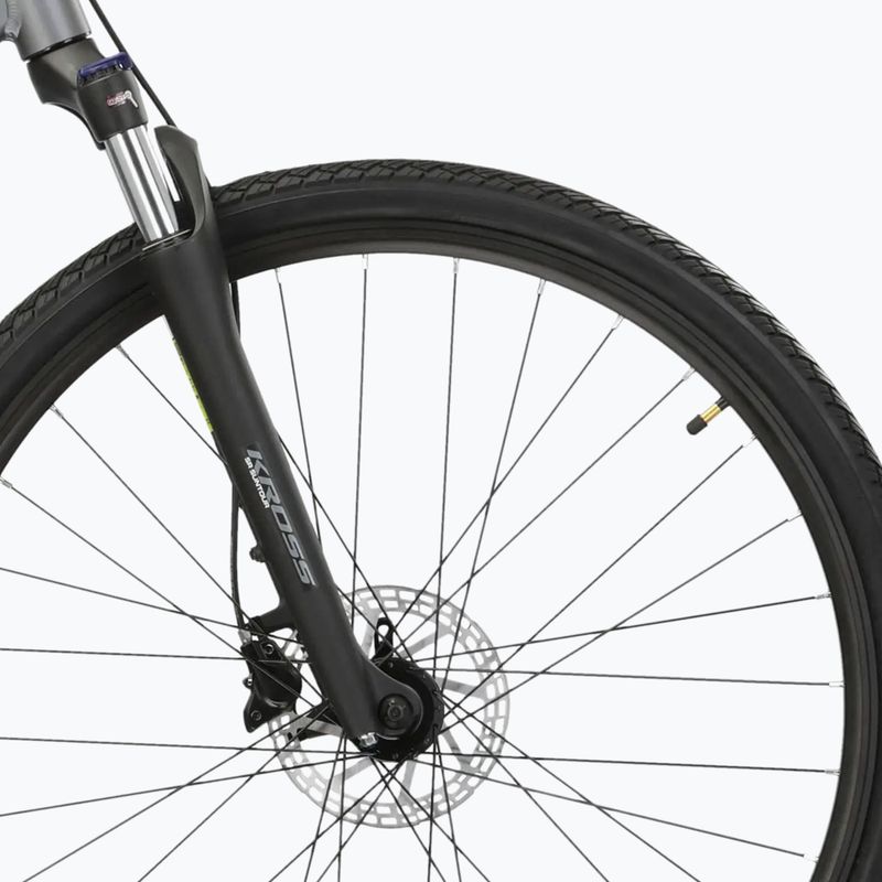 Kroso dviratis KROSS Evado 5.0 graphite/black/matte 6