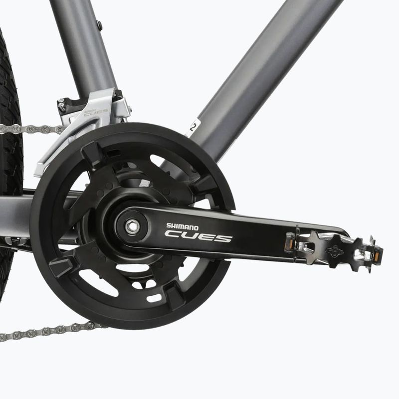 Kroso dviratis KROSS Evado 5.0 graphite/black/matte 10