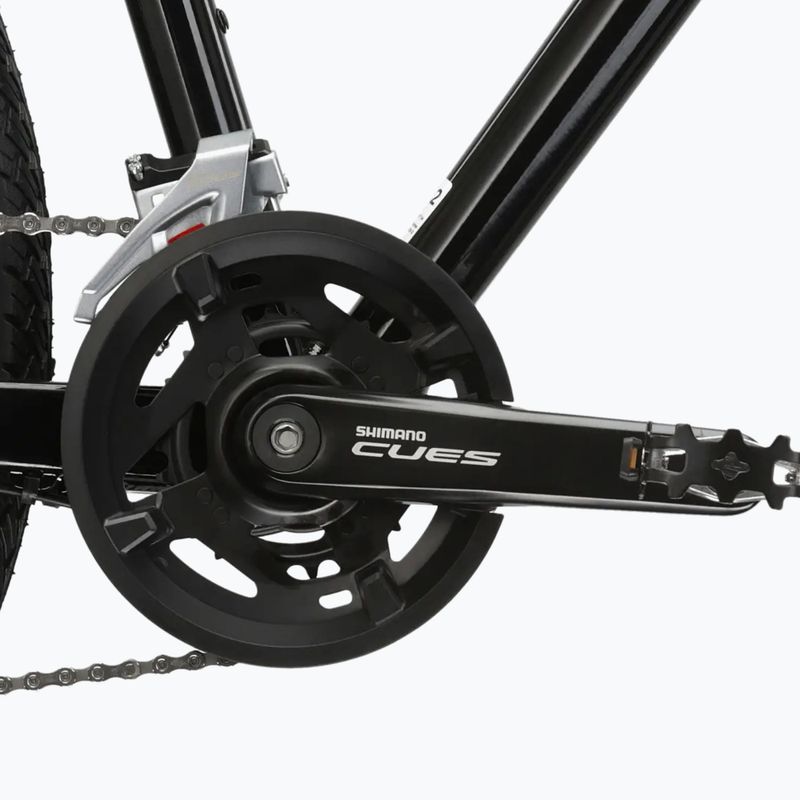 Kroso dviratis KROSS Evado 5.0 black/green/gloss 9