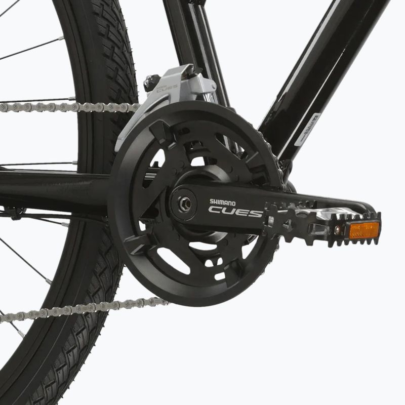 Moteriškas krosinis dviratis KROSS Evado 5.0 In black/turquoise/gloss 9