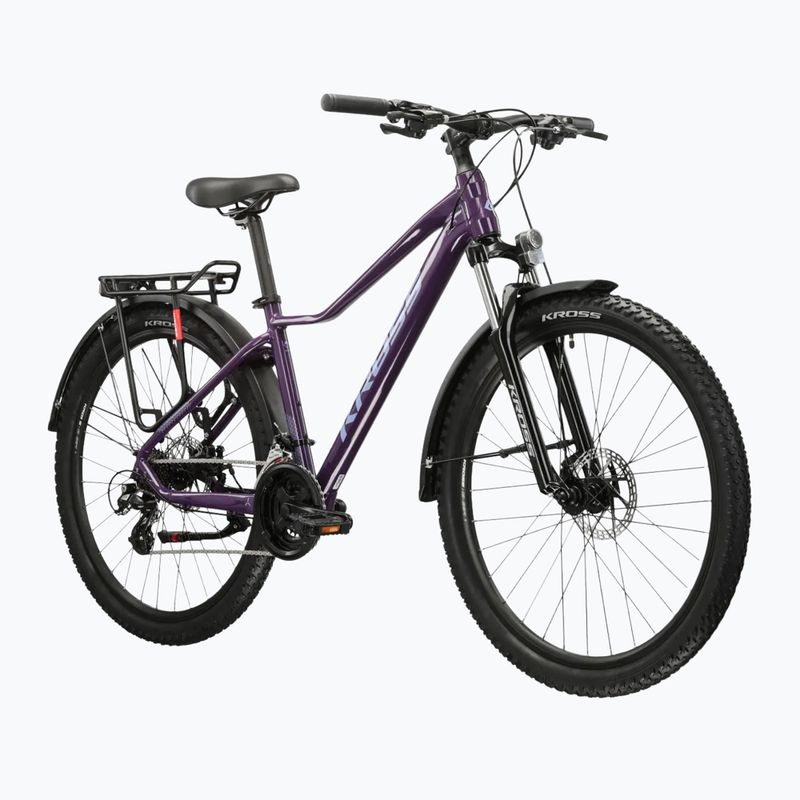 Moteriškas kalnų dviratis KROSS Lea 2.0 Eq W 27.5 purple/purple/gloss 2
