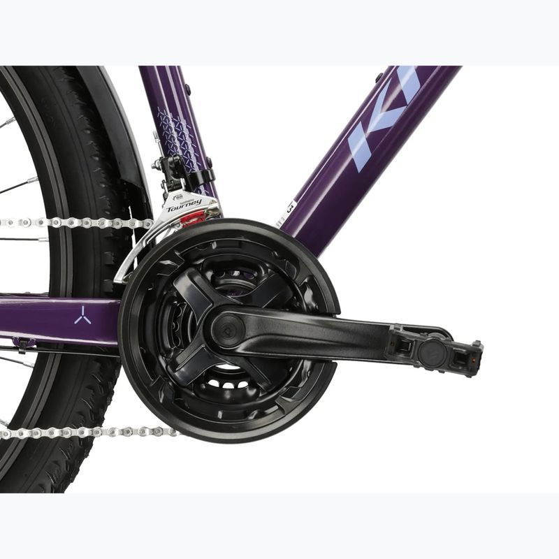 Moteriškas kalnų dviratis KROSS Lea 2.0 Eq W 27.5 purple/purple/gloss 10